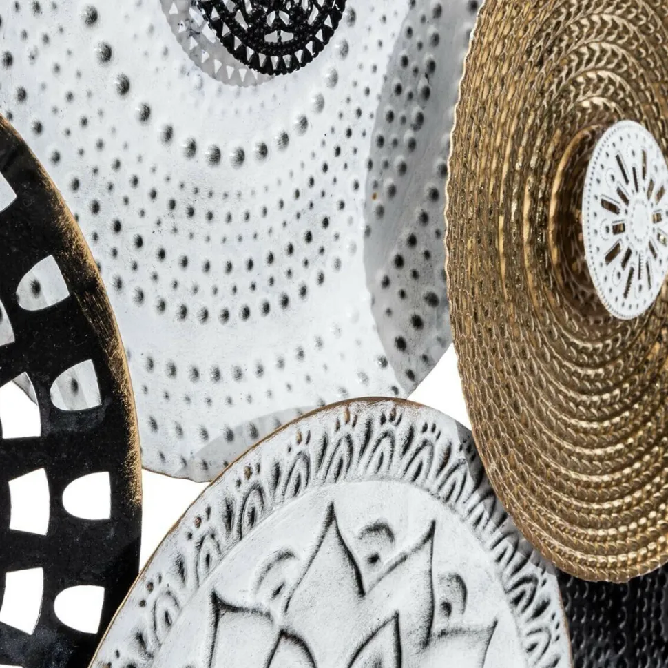 Dekoracja ścienna Met round metalowa