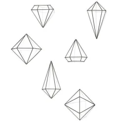 Dekoracja ścienna Prisma Black