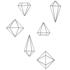 Dekoracja ścienna Prisma Black