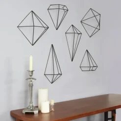 Dekoracja ścienna Prisma Black