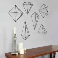 Dekoracja ścienna Prisma Black