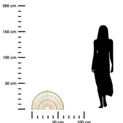 Dekoracja ścienna Reed z trzciny