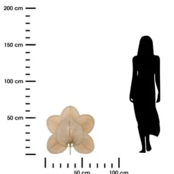 Dekoracja ścienna Salma palma/bambus