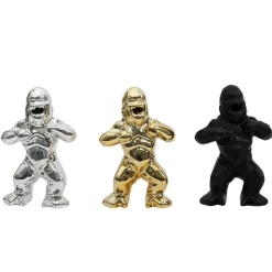 Dekoracja Goryl czarny mini