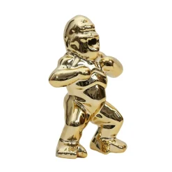 Dekoracja Goryl złoty mini