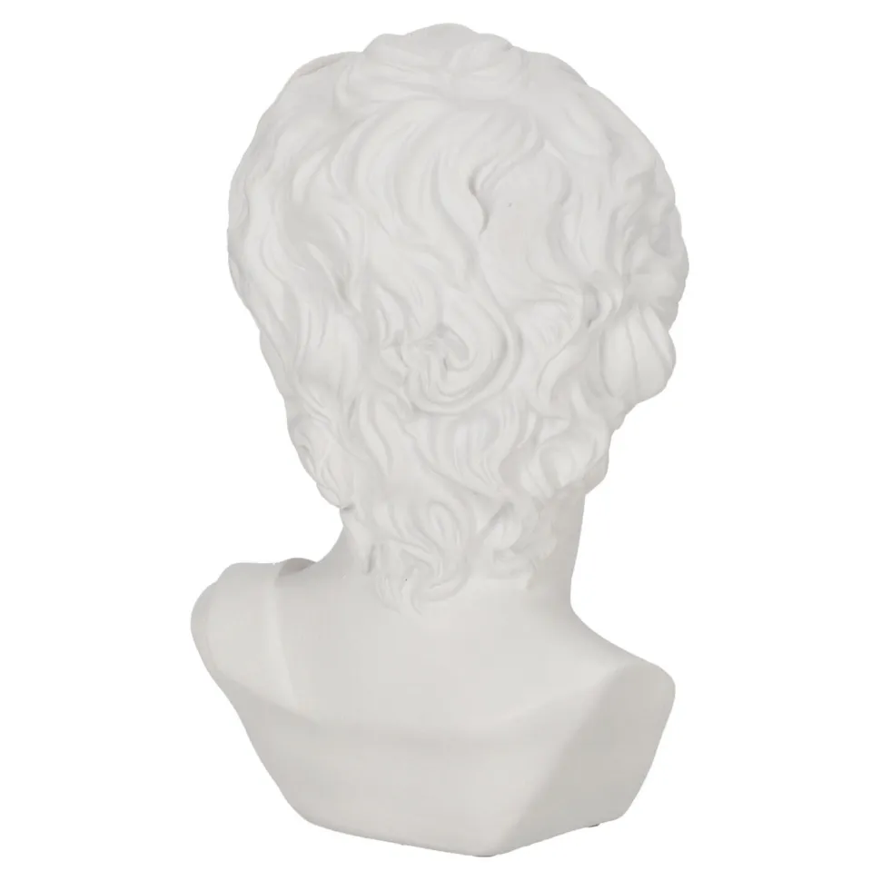 Dekoracja głowa Dawida biała