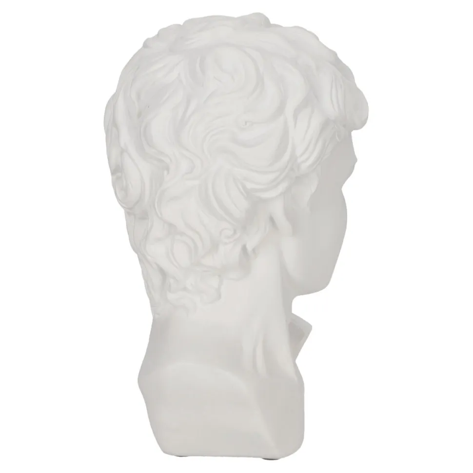 Dekoracja głowa Dawida biała