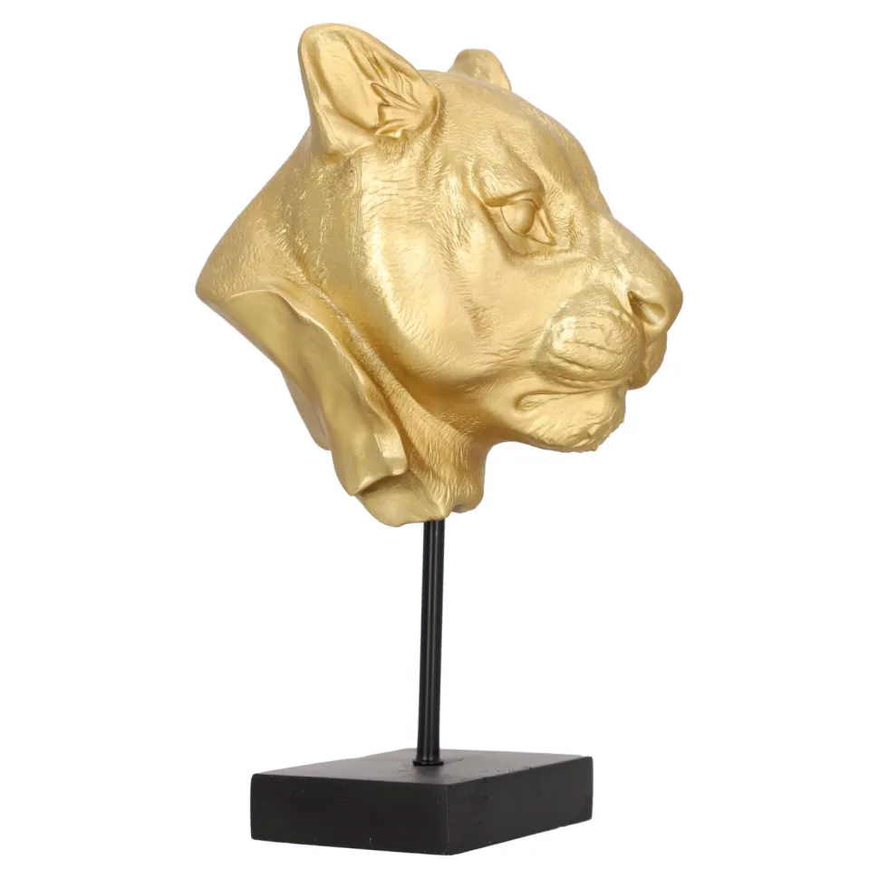 Dekoracja Lion złota