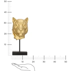 Dekoracja Lion złota