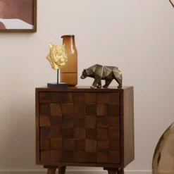 Dekoracja Lion złota