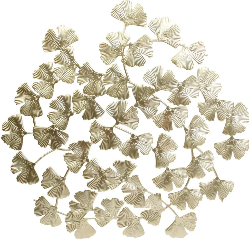 Dekoracja metalowa Miłorząb złoty