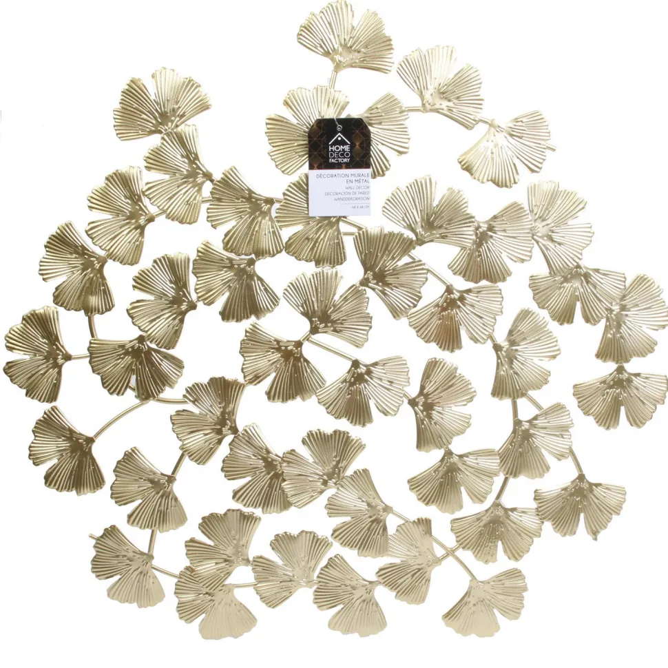 Dekoracja metalowa Miłorząb złoty