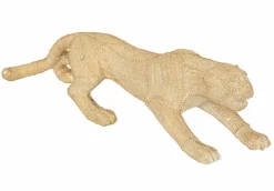 Dekoracja Pantera złota 15cm