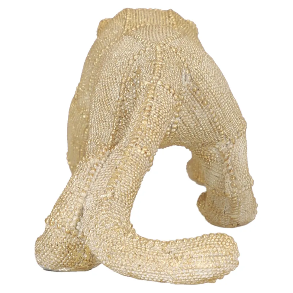 Dekoracja Pantera złota 15cm