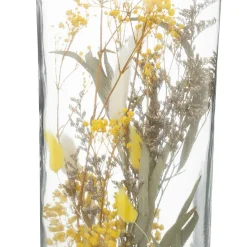 Dekoracja suszone kwiaty w butelce XL