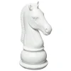 Dekoracja Szachy Skoczek biały 19 cm