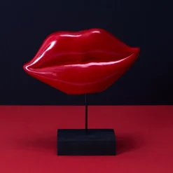 Dekoracja Usta czerwone