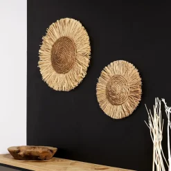 Dekoracja z Rafii okrągła 26cm