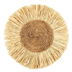 Dekoracja z Rafii okrągła 37cm