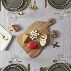 Deska do krojenia drewniana 45 cm