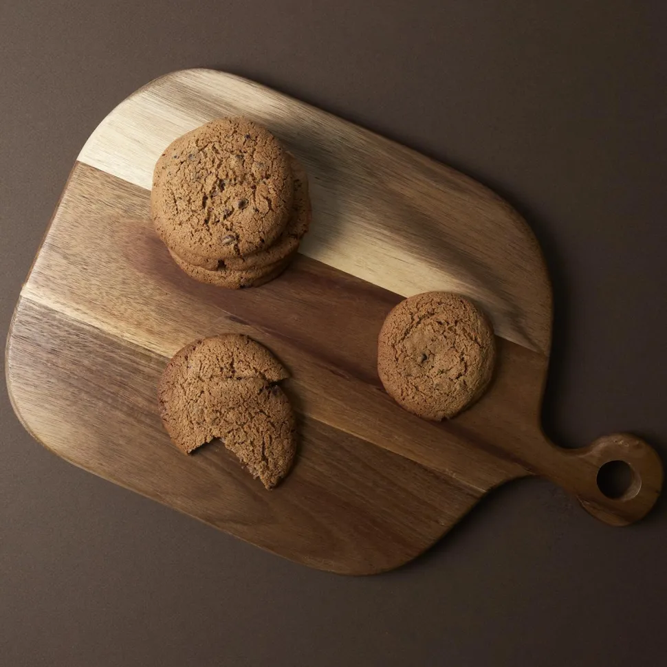 Deska do krojenia drewniana 45 cm