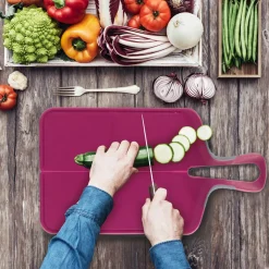 Deska do krojenia elastyczna beżowa