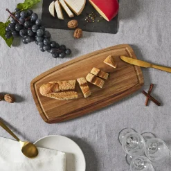 Deska do krojenia pieczywa 36cm akacja