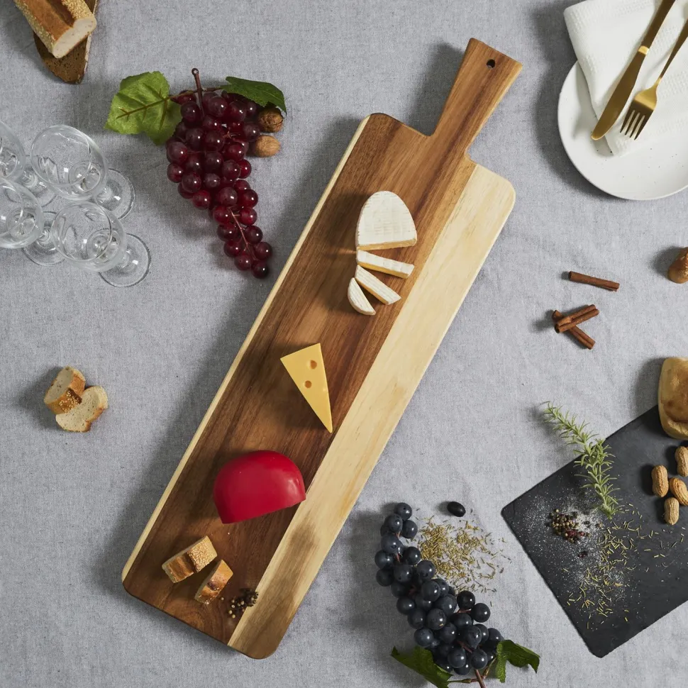 Deska do krojenia z akacji 60 cm