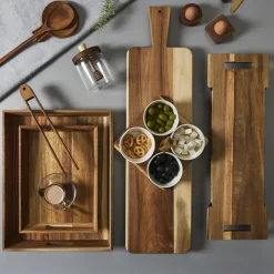 Deska do krojenia z akacji 60 cm