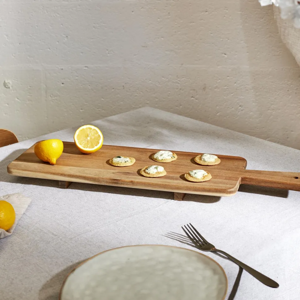 Deska do krojenia z akacji 60 cm