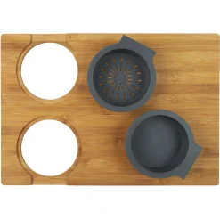 Deska do krojenia z miską i sitkiem