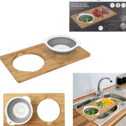 Deska do krojenia z sitkiem