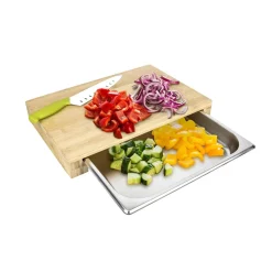 Deska do krojenia z szufladą