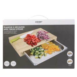 Deska do krojenia z szufladą