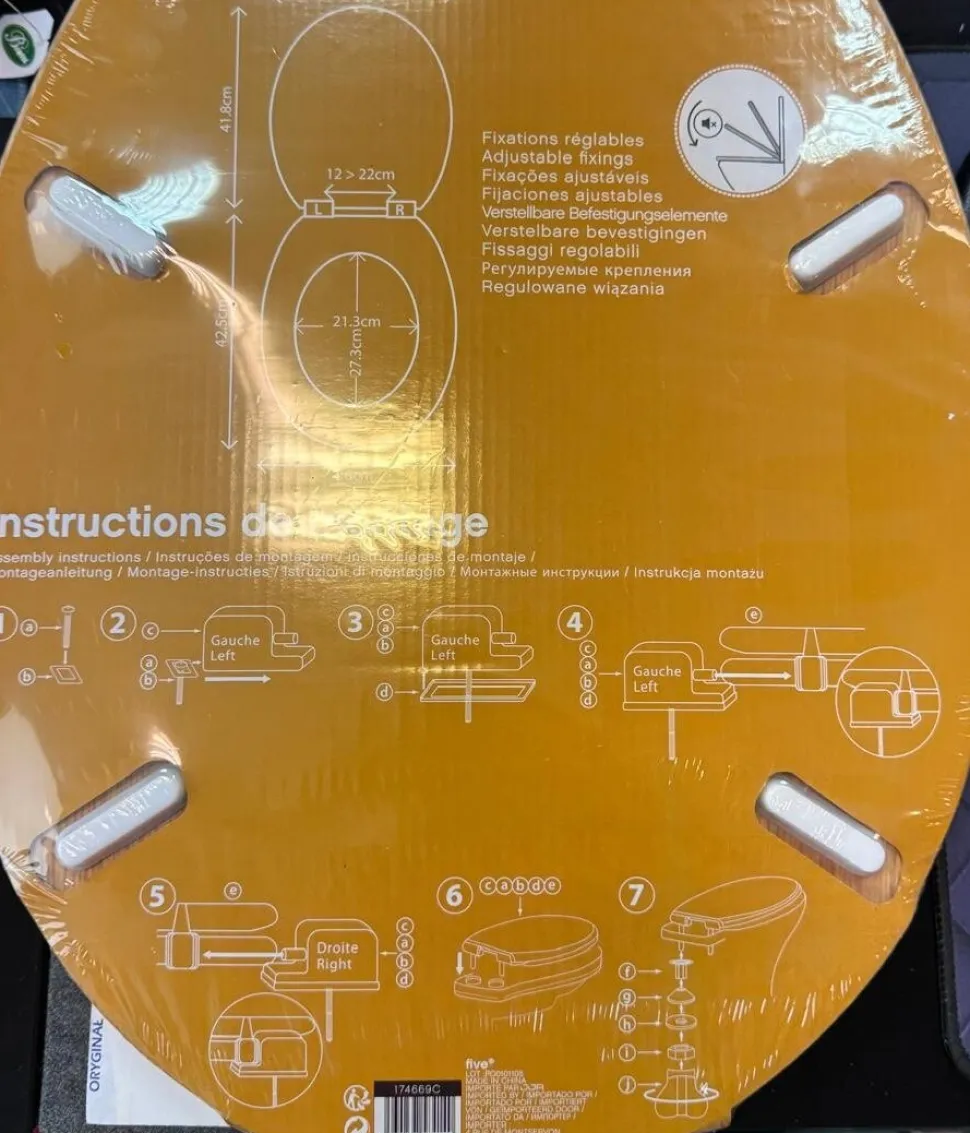 Deska sedesowa biała