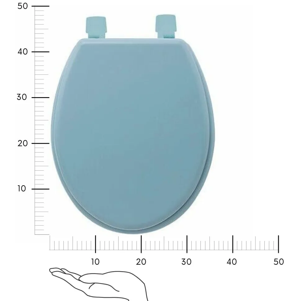 Deska sedesowa błękitna