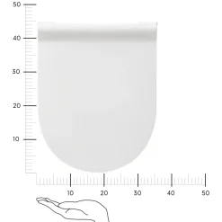 Deska sedesowa Softclose Ultra-Slim biała wolnoopadająca
