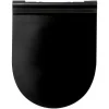 Deska sedesowa Softclose Ultra-Slim czarna wolnoopadająca