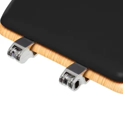 Deska sedesowa wolnoopadająca Modern Color czarna/naturalna