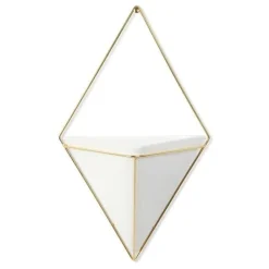 Doniczka ścienna Trigg Brass