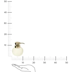 Dozownik do mydła Duo beżowy