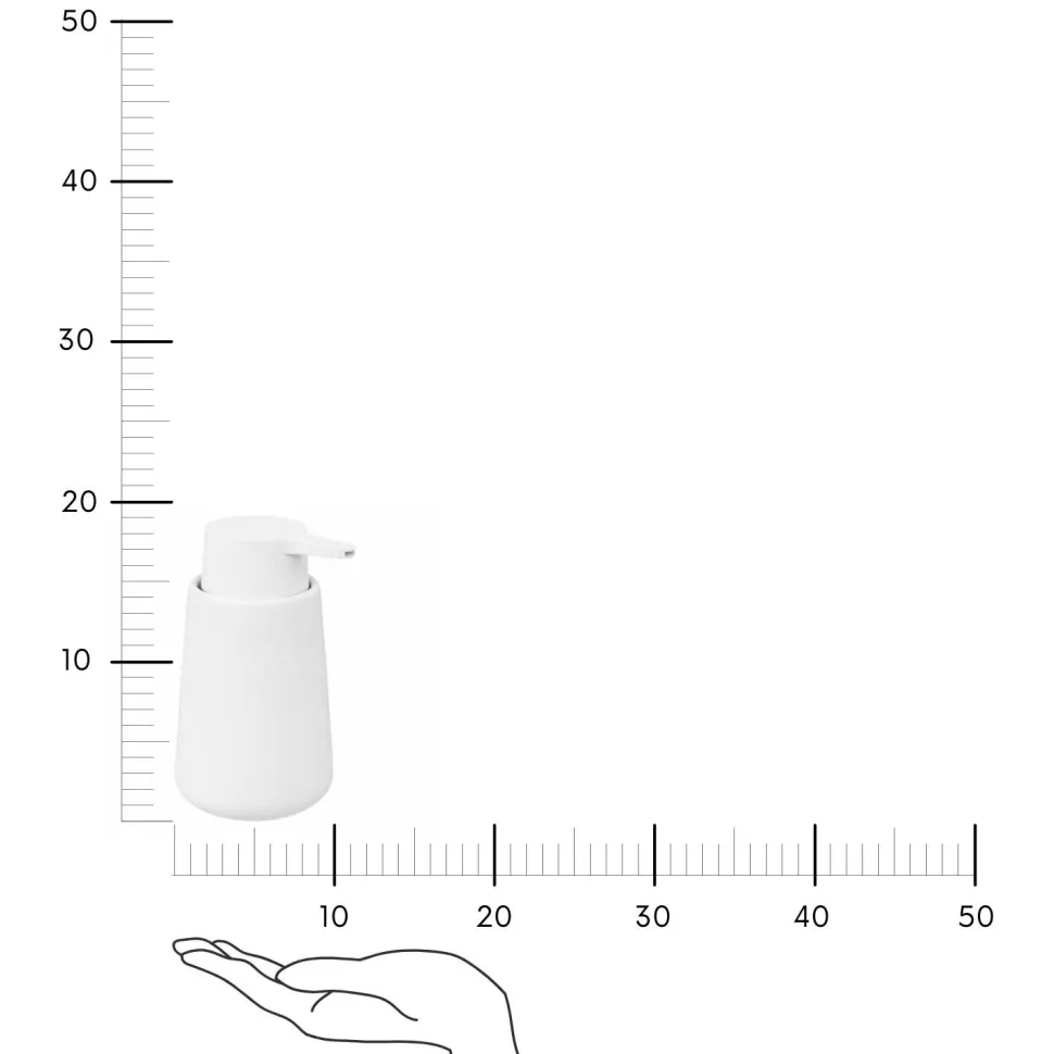 Dozownik na mydło Colors biały