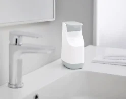 Dozownik na mydło w płynie szary JJ