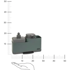 Dozownik na mydło z organizerem NEO2      zielony