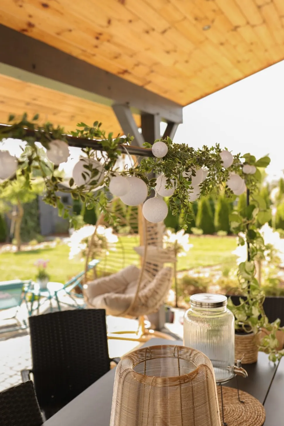 Drążek do dekoracji stołu BRO biały