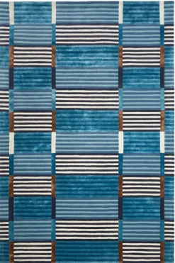 Dywan Admiral Blue 200 x 300 cm Handmade