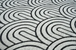 Dywan Arco Black 200x300 Carpet Decor Art