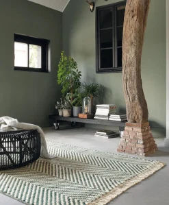 Dywan Atelier Twill zielony 250x350cm