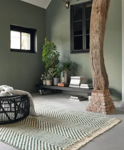 Dywan Atelier Twill zielony 140x200cm