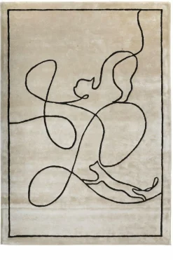 Dywan Cats Ivory 160x230 Carpet Decor Handmade Collection